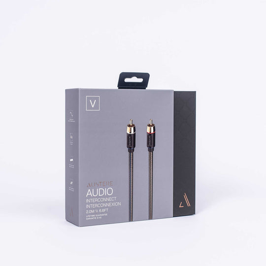 Austere Audio Interconnect Cable packaging