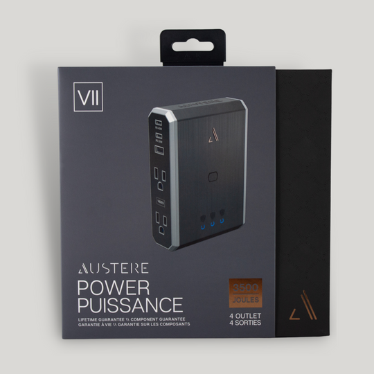Austere Vll Series 4-Outlet Wall Charger packaging