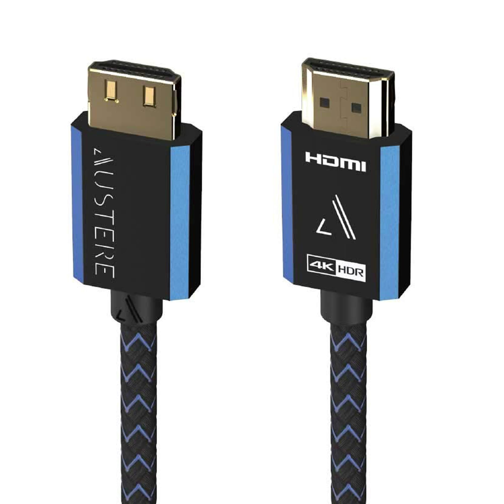 Câble HDMI UltraHD 2.0 - 5 M - Haute Qualité - Blindage TitaniumHD - Compatible 4K HDR