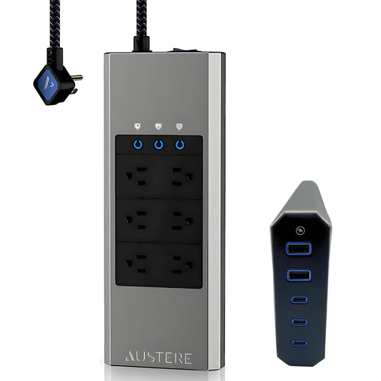 V Series \\ 6-Outlet Power Surge Protector With Omniport USB
