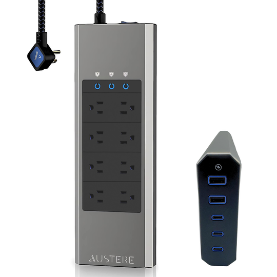 V Series \\ Power 8-Outlet Surge Protector With Omniport USB