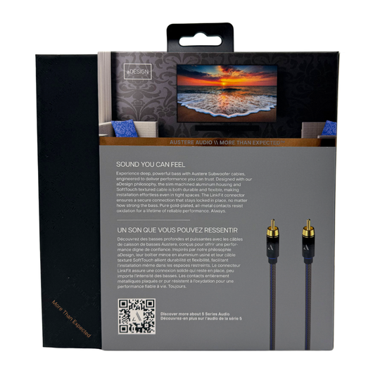 V Series Subwoofer Cable 5.0m