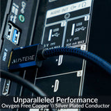 Austere HDMI cable with Oxygen Free Copper and Silver Plated Conductor