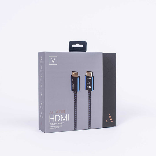 Austere V Series HDMI Packaging
