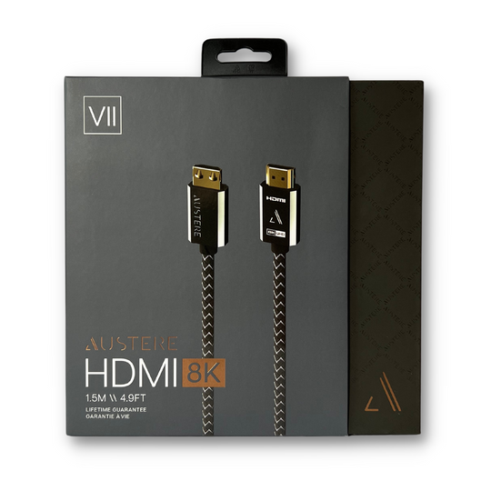 Austere VII Series 8K HDMI Cable packaging front