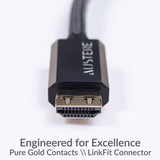 Austere 8K HDMI cable with Pure Gold and LinkFit Connector