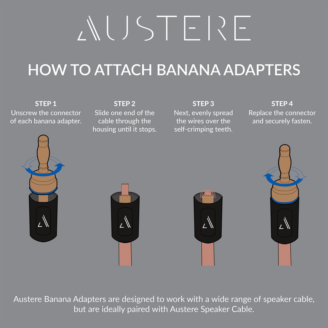 How To Attach Banana Jacks - Austere