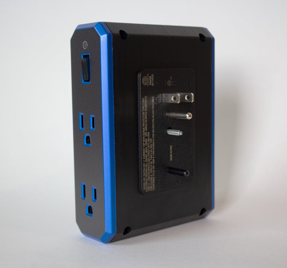V Series \\ Power 4-Outlet With Omniport USB & 20W USB-C PD Ports