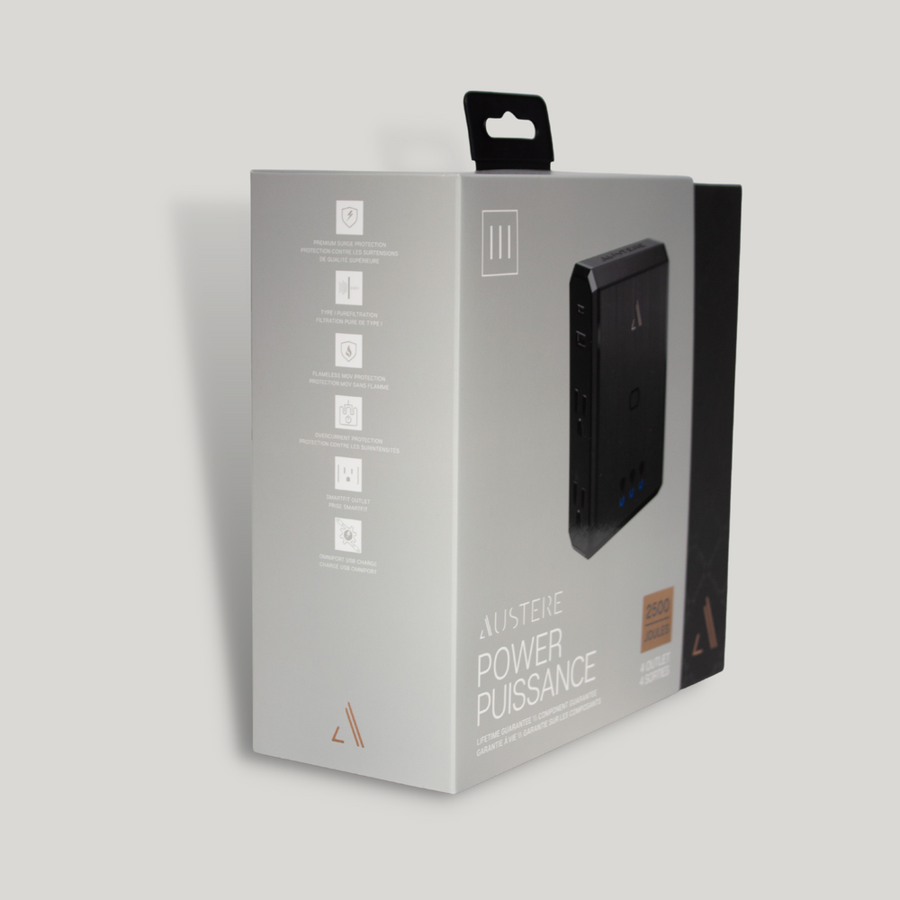 lll Series \\ Power 4-Outlet With Omniport USB